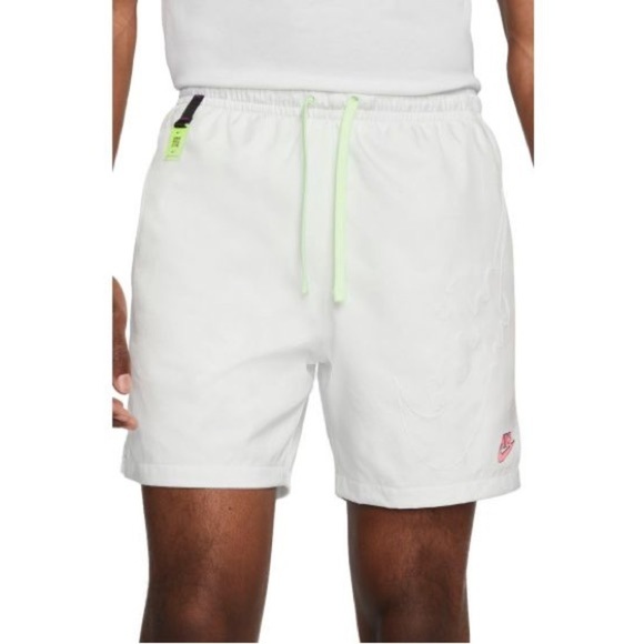 Nike Men’s White Sportswear Festival Flow Shorts M - Picture 2 of 6